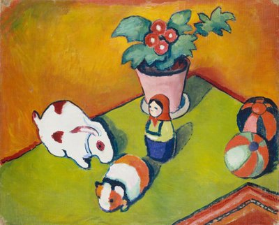 Kis Walter játékai alkotó: August Macke