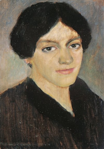 Elisabeth Macke portréja alkotó: August Macke
