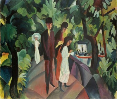 Séta a hídon alkotó: August Macke