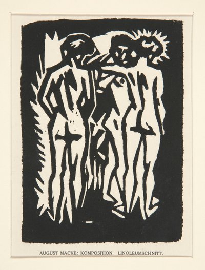 Három akt alkotó: August Macke
