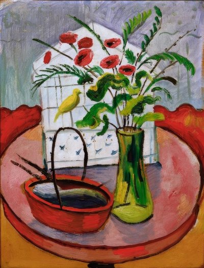 Vogelbauer alkotó: August Macke