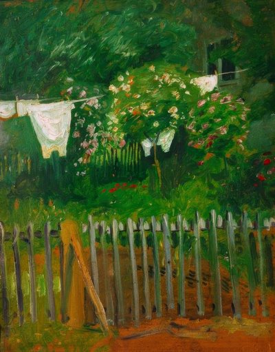 Mosoda a kertben Kandernben alkotó: August Macke