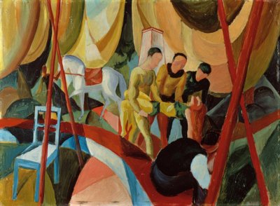 cirkusz alkotó: August Macke