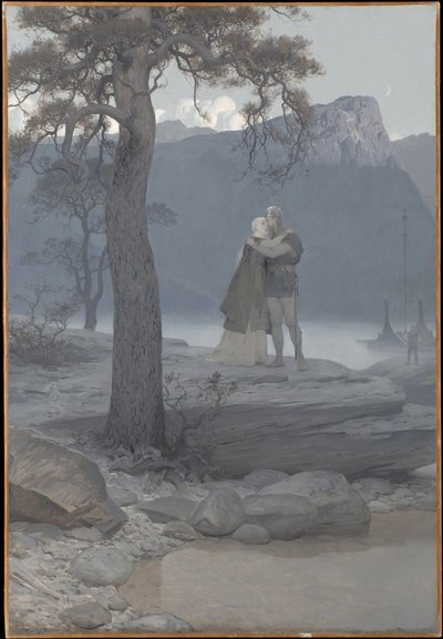 Búcsú (Frithiof sagájából) alkotó: August Malmström