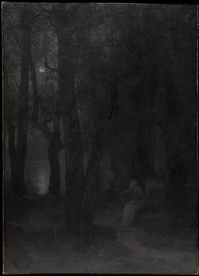 Frithiof szerencséje (a Frithiof-saga alapján) alkotó: August Malmström