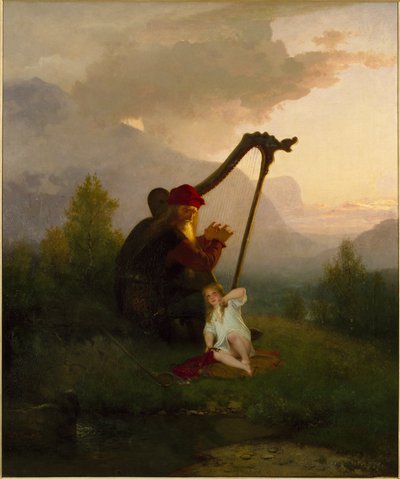 Heimer király és Aslög alkotó: August Malmström