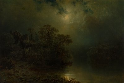 Holdfényes éjszaka alkotó: August Piepenhagen