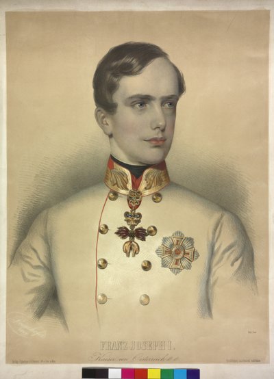 I. Ferenc József osztrák császár c. c. alkotó: August Prinzhofer