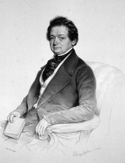 Franz Xaver Hlubek alkotó: August Prinzhofer