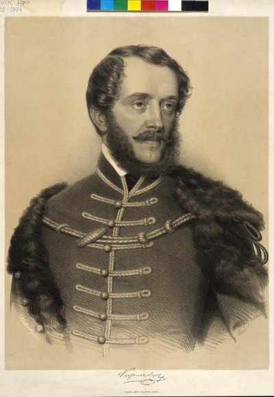 Lajos von Kossuth alkotó: August Prinzhofer