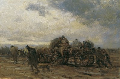A sebesültszállító II alkotó: August von Pettenkofen