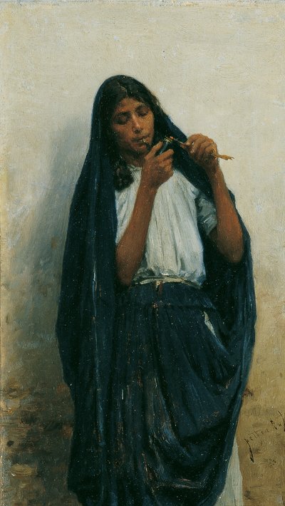 cigány alkotó: August von Pettenkofen