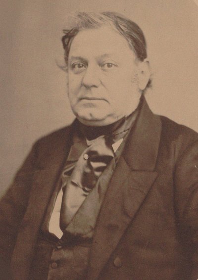 Amédée Méreaux zongoraművész és zeneszerző portréja 1802-1874. alkotó: Auguste Adolphe Bertsch