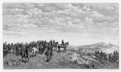 III. Napóleon Solferinóban, 1880-1882. alkotó: Auguste Boulard