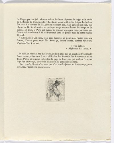 Frédéric Mistral: Mémoires et Recits by Frédéric Mistral: csavargó (223. oldal) alkotó: Auguste Brouet