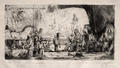 A Pinder Cirkusz alkotó: Auguste Brouet
