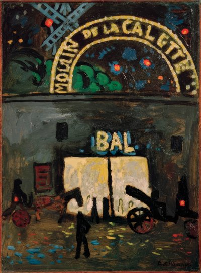A Moulin de la Galette alkotó: Auguste Chabaud