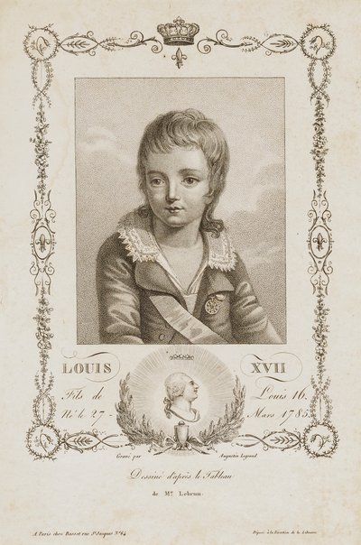 XVII. Lajos alkotó: Auguste Claude Simon Legrand