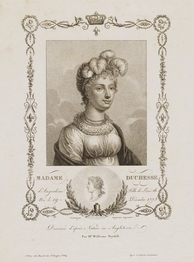 Madame Duchesse alkotó: Auguste Claude Simon Legrand