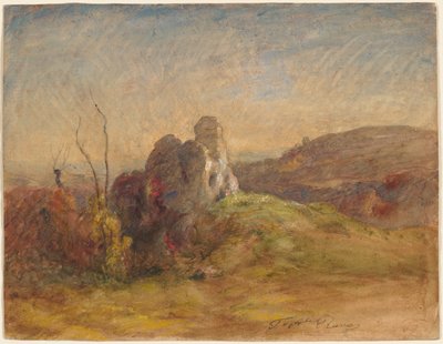Táj, 1870-1884. alkotó: Auguste Francois Ravier
