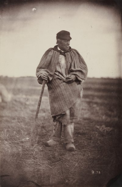 Férfi sétapálcával alkotó: Auguste Giraudon