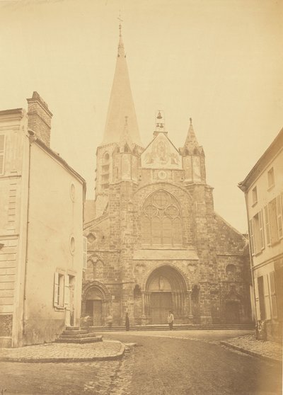 Eglise de Priseaux (Loiret) Ce Nom állomás közelében alkotó: Auguste Hippolyte Collard