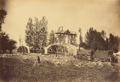 Viadukt a Bonson felett (Loire-völgy) alkotó: Auguste Hippolyte Collard