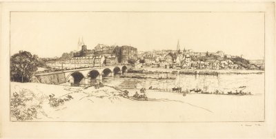 Angers – Panoráma alkotó: Auguste Lepere