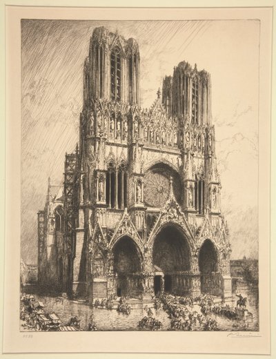 Reims-i katedrális alkotó: Auguste Lepere