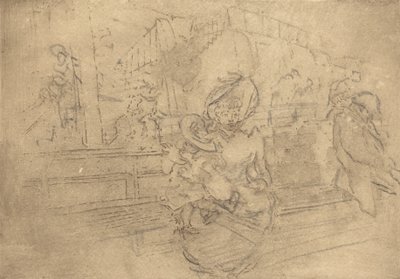 Indulás Greenwichbe Indulás pour Greenwich, 1891. alkotó: Auguste Lepere