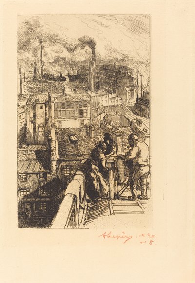 Gobelinek negyede alkotó: Auguste Lepere