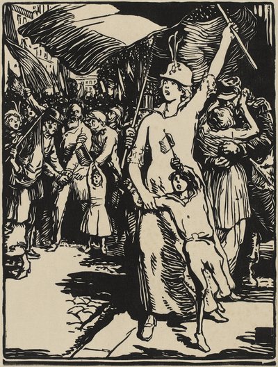 Kihirdetik a háborút alkotó: Auguste Lepere