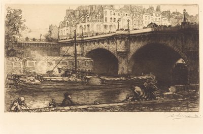 Pont Neuf alkotó: Auguste Lepere