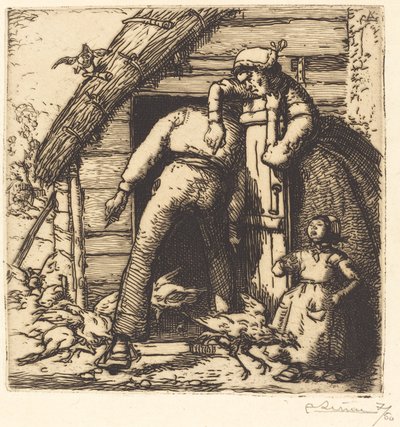 The Poulterer, Vendee alkotó: Auguste Lepere