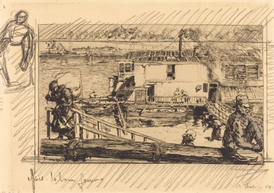 A mosóház A mosóház, 1891. alkotó: Auguste Lepere