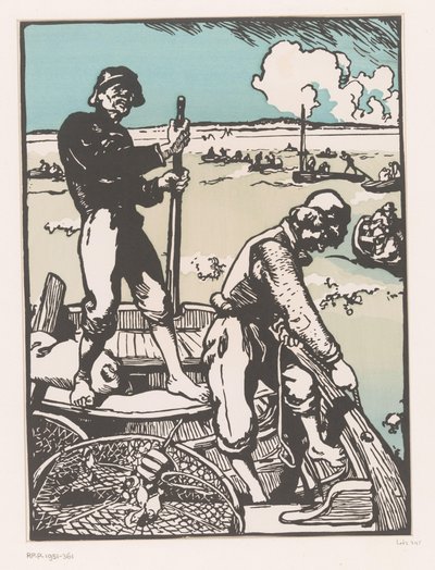 Csipes csavarok Garnélahalászok alkotó: Auguste Lepere