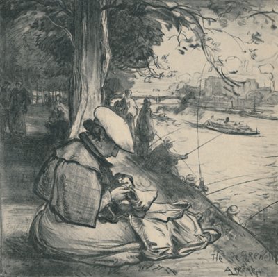 Hattyúk szigete, 1898, 1919 alkotó: Auguste Louis Lepère