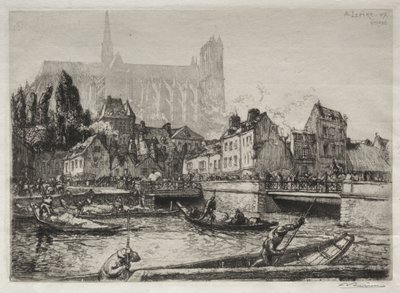 Vegetables-Amiens érkezése alkotó: Auguste Louis Lepère