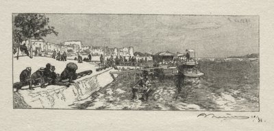 Bercy mólója alkotó: Auguste Louis Lepère