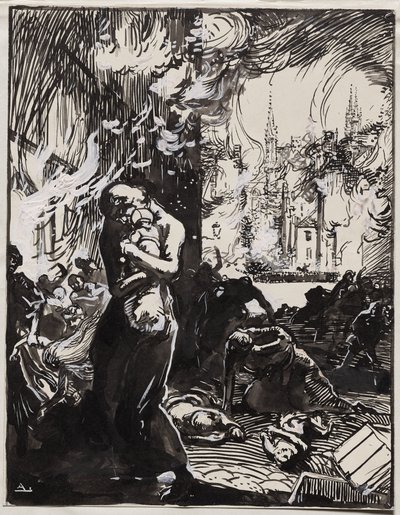 A louvaini tűz alkotó: Auguste Louis Lepère
