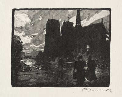 Notre Dame, Le Soir alkotó: Auguste Louis Lepère