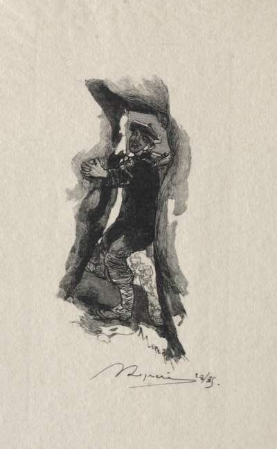 Sept-Cavernes szennyeződésénél alkotó: Auguste Louis Lepère