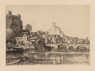 Auguste Lepère: Clisson Loire-Maritime, 1909. alkotó: Auguste Louis Lepère