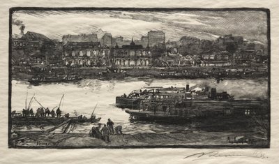 Kávézók - Énekesek. alkotó: Auguste Louis Lepère