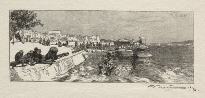 Bercy mólója alkotó: Auguste Louis Lepère