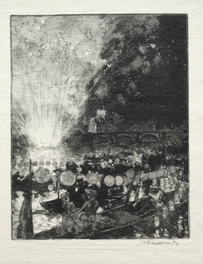 Velencei Párt alkotó: Auguste Louis Lepère