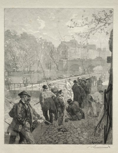 A valuta zárja alkotó: Auguste Louis Lepère