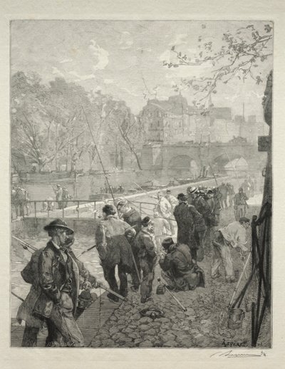 A valuta zárja. alkotó: Auguste Louis Lepère