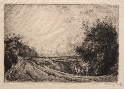 A Houssoye Road alkotó: Auguste Louis Lepère