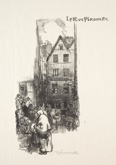 Piruett utca alkotó: Auguste Louis Lepère